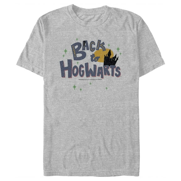 Men's Harry Potter Back to Hogwarts  Graphic Tee Athletic Heather Large