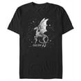 thumbnail image 1 of Men's Harry Potter Black and White Thestral  Graphic Tee Black 2X Large, 1 of 5