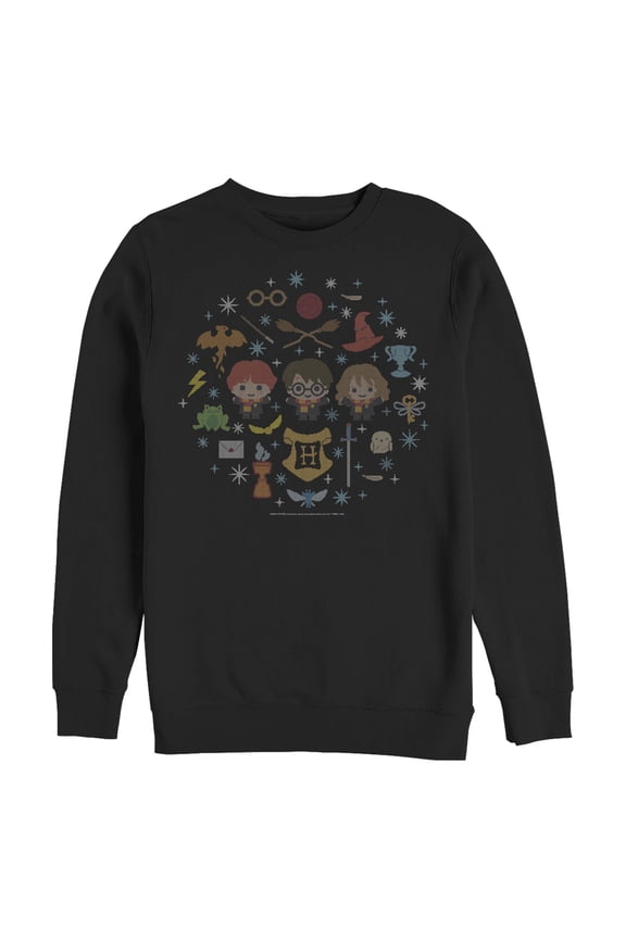 Men's Harry Potter Chibi Friends Sweatshirt