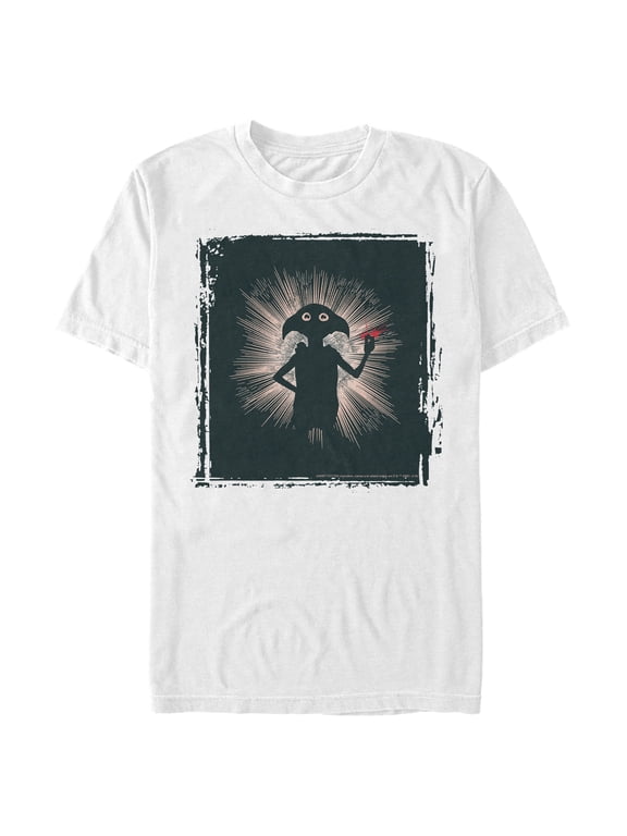 Men's Harry Potter Dobby Magic Snap Graphic Tee White 2X Large