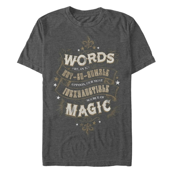 Men's Harry Potter Dumbledore Humble Wisdom Graphic T-Shirt