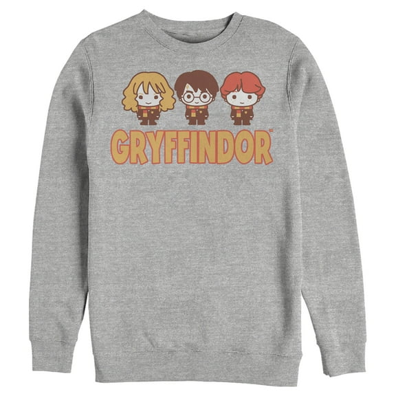 Men's Harry Potter Gryffindor Best Friends  Sweatshirt Athletic Heather Small