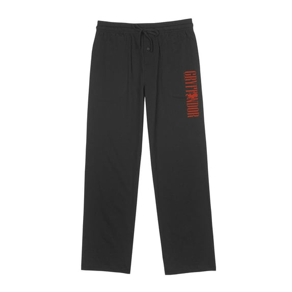 Men's Harry Potter Gryffindor Horizontal Logo Lounge Pants