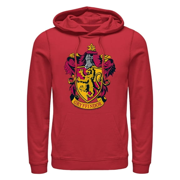 Men's Harry Potter Gryffindor Ornate Crest Pull Over Hoodie
