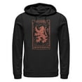 thumbnail image 1 of Men's Harry Potter Gryffindor Red Tarot Card Pull Over Hoodie, 1 of 4