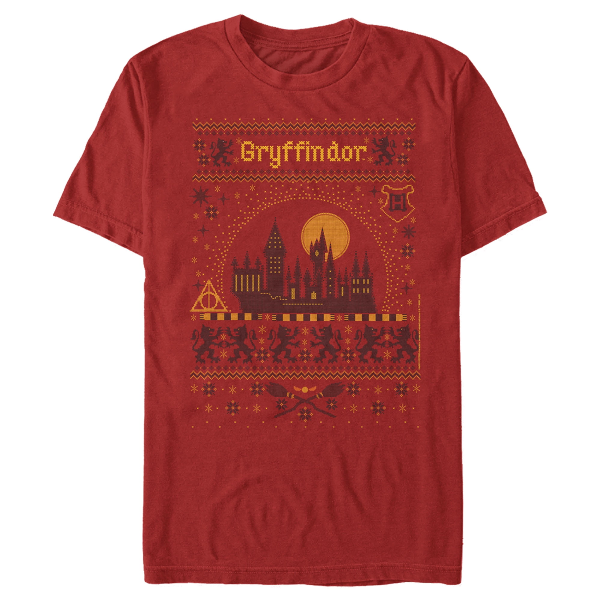 Gryffindor sweater mens hot sale