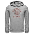 thumbnail image 1 of Men's Harry Potter Hogwarts Alumni Pull Over Hoodie Athletic Heather 2X Large, 1 of 4