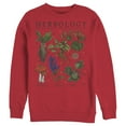 thumbnail image 1 of Men's Harry Potter Hogwarts Herbology  Sweatshirt Red X Large, 1 of 4