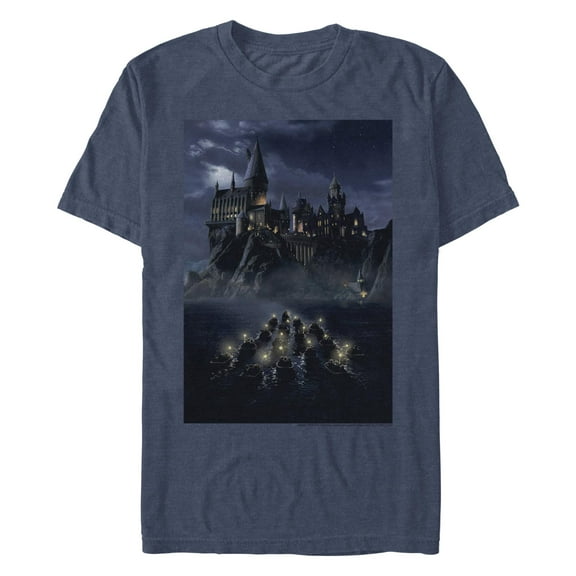 Men's Harry Potter Hogwarts Poster  Graphic T-Shirt