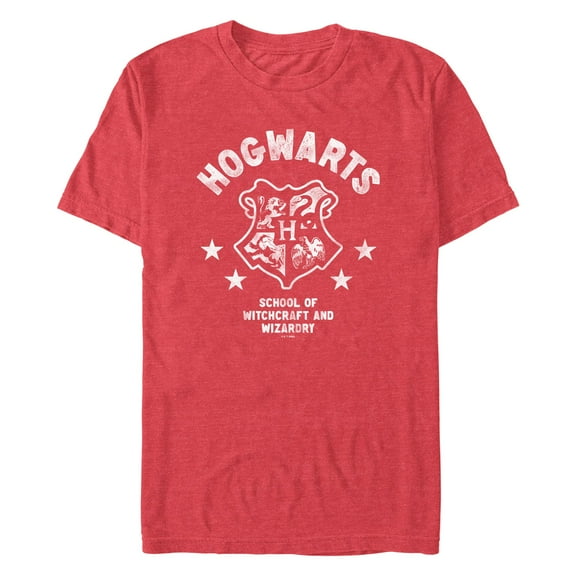 Men's Harry Potter Hogwarts Witchcraft and Wizardry Crest Graphic T-Shirt