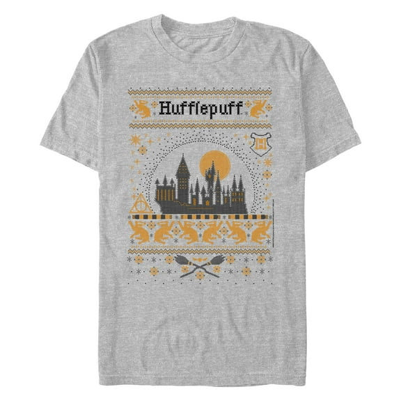 Men's Harry Potter Hufflepuff House Sweater  Graphic T-Shirt