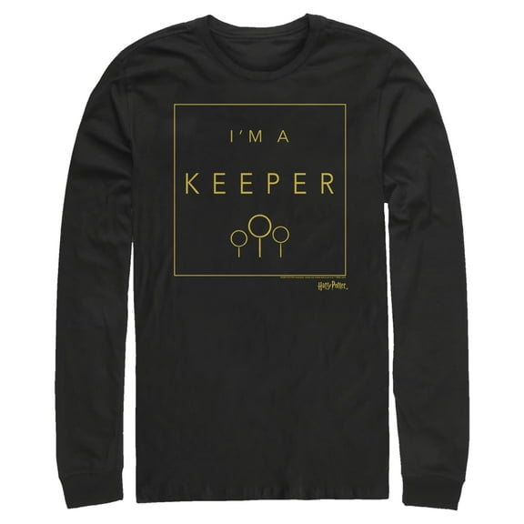 Men's Harry Potter I'm a Keeper  Long Sleeve Shirt