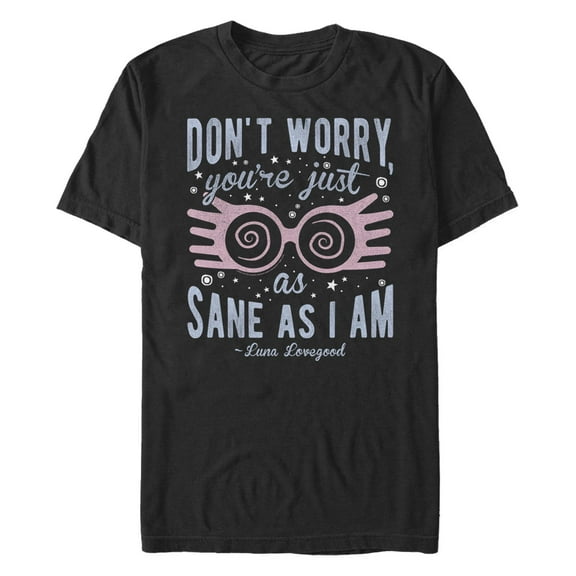 Men's Harry Potter Luna You’re Just As Sane as I Am Graphic T-Shirt
