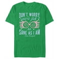 thumbnail image 1 of Men's Harry Potter Luna You’re Just As Sane as I Am  Graphic Tee Kelly Heather X Large, 1 of 2