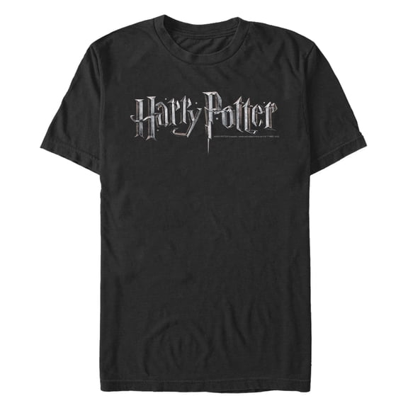 Men's Harry Potter Metallic Logo Graphic T-Shirt