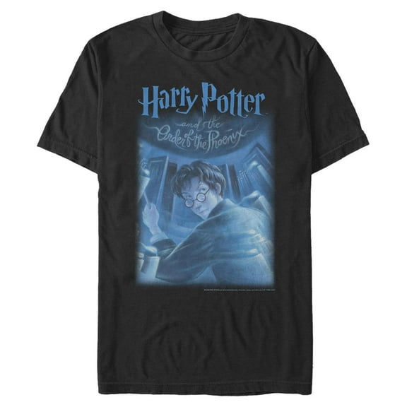 Men's Harry Potter Order Of The Phoenix Cover Graphic T-Shirt