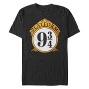 Mens Harry Potter Platform 9 3/4 Graphic T-Shirt