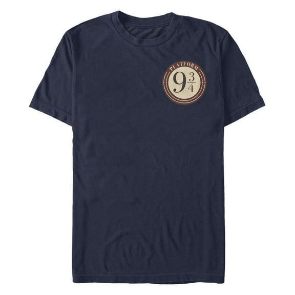 Men's Harry Potter Platform 9 3/4 Logo Badge  Graphic T-Shirt