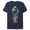 thumbnail image 1 of Men's Harry Potter Ravenclaw Bird Emblem  Graphic Tee Navy Blue X Large, 1 of 4