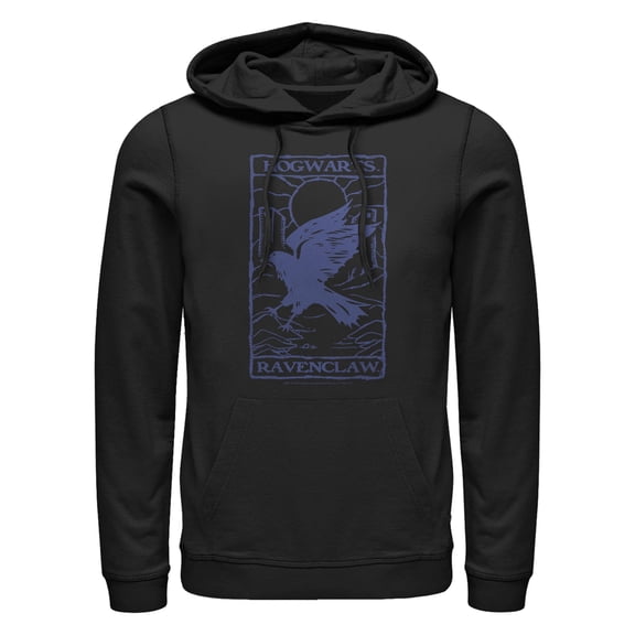 Men's Harry Potter Ravenclaw Eagle Pull Over Hoodie