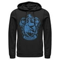 thumbnail image 1 of Men's Harry Potter Ravenclaw House Crest  Pull Over Hoodie Black 3X Large, 1 of 4