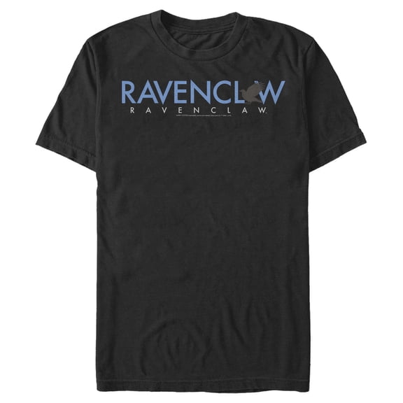 Men's Harry Potter Ravenclaw House Pride Graphic Tee Black Large