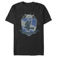 thumbnail image 1 of Men's Harry Potter Ravenclaw House Shield  Graphic Tee Black 2X Large, 1 of 4