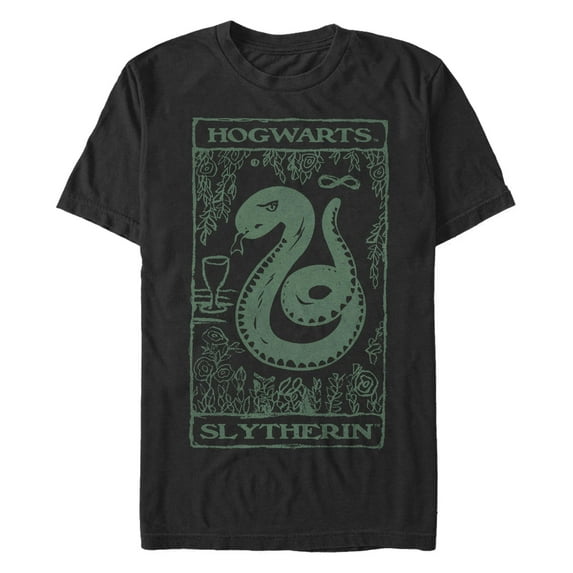 Men's Harry Potter Slytherin Snake Graphic T-Shirt