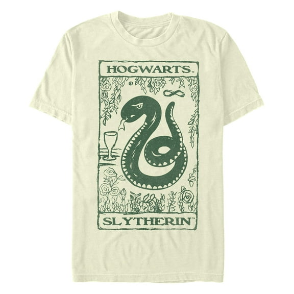 Men's Harry Potter Slytherin Snake  Graphic T-Shirt