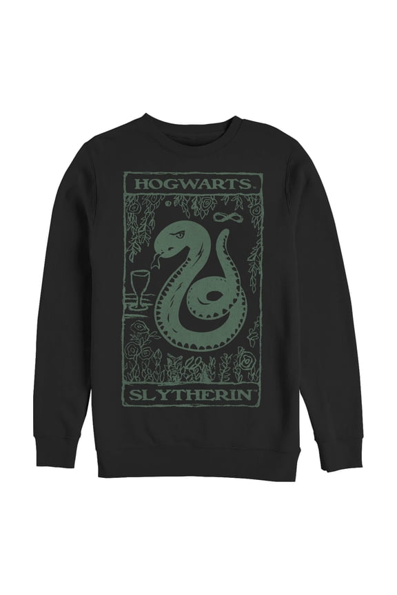 Men's Harry Potter Slytherin Snake Sweatshirt