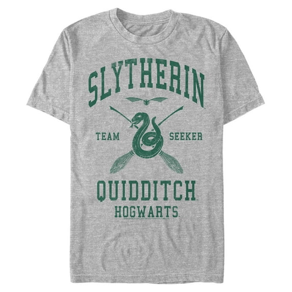 Mens Harry Potter Slytherin Quidditch Team Seeker T Shirt