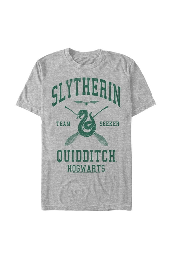 Mens Harry Potter Slytherin Quidditch Team Seeker T Shirt