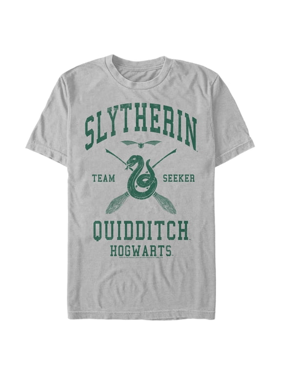 Mens Harry Potter Slytherin Quidditch Team Seeker T Shirt