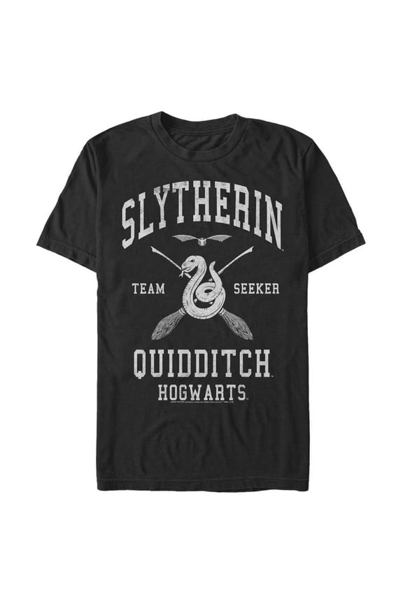 Men's Harry Potter Slytherin Teamk Seeker Snake  Graphic T-Shirt
