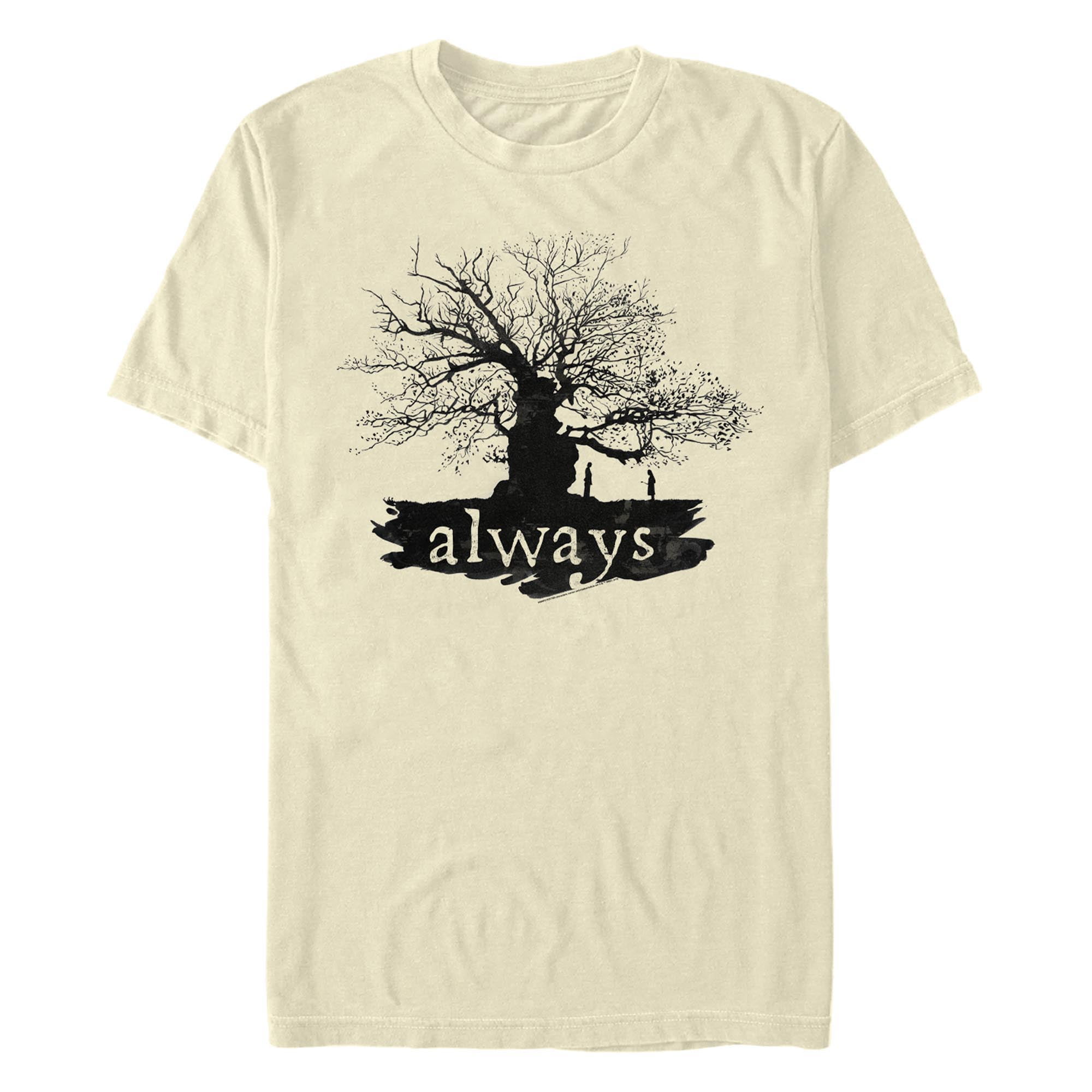 Men's Harry Potter Snape Always Tree Graphic T-Shirt - Walmart.com