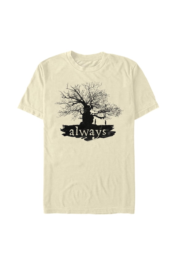 Men's Harry Potter Snape Always Tree Graphic T-Shirt