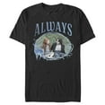 thumbnail image 1 of Men's Harry Potter Snape & Lily Always Frame  Graphic Tee Black Medium, 1 of 4