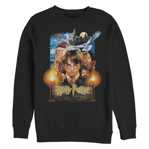 Men's Harry Potter Sorcerer's Stone Movie Poster Sweatshirt