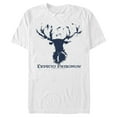 thumbnail image 1 of Men's Harry Potter Stag Patronus Silhouette  Graphic Tee White X Large, 1 of 5
