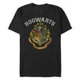 thumbnail image 1 of Men's Harry Potter Vintage Hogwarts Crest White  Graphic T-Shirt, 1 of 4