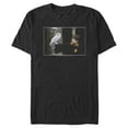thumbnail image 1 of Men's Harry Potter Wizard and Owl Graphic Tee Black 3X Large, 1 of 5