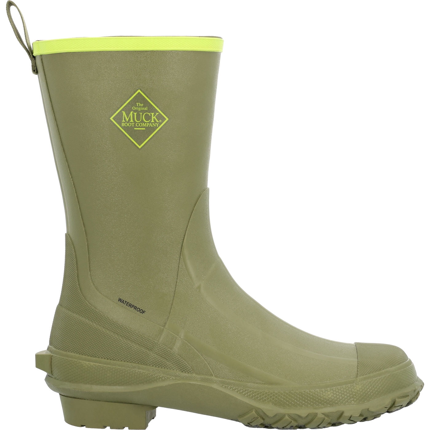 Men’s Muck Boot Company Harvester Mid Olive Green Waterproof Boot Size 10 A Spring Essential: Muck Boot Harvester - Morning Ag Clips main image 2