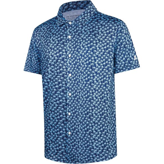 Men's Hawaiian Shirts Regular Fit Short Sleeve Casual Button Down Summer Tropical Beach Shirts