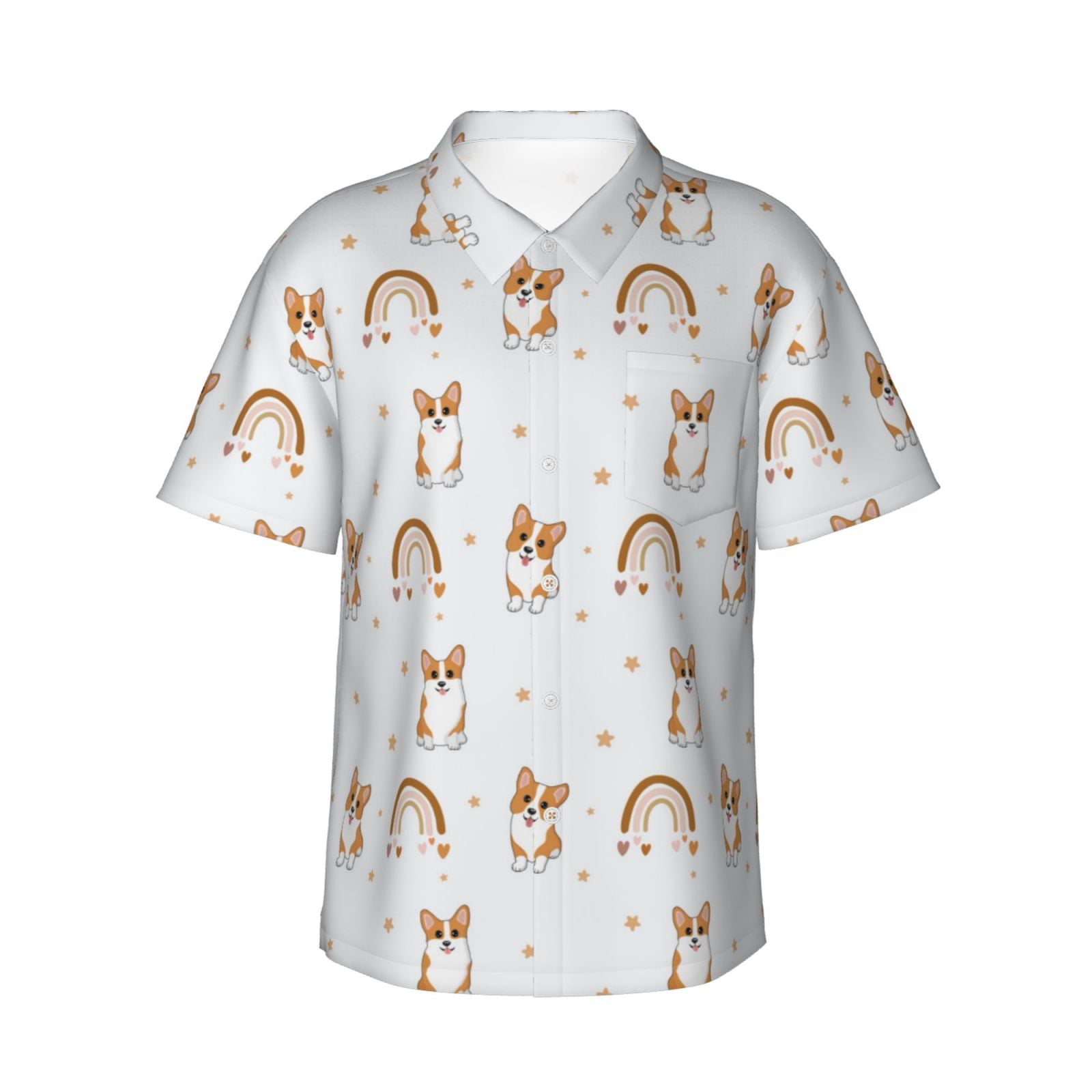 Hawaiian corgi shirt sales