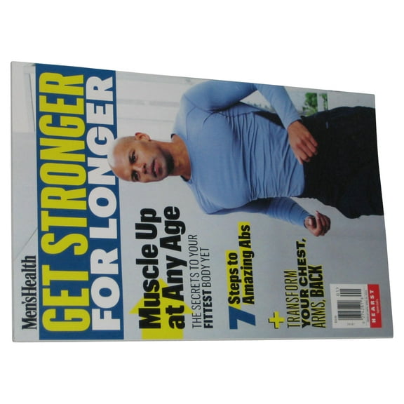 Men's Health Get Stronger For Longer Muscle Up Any Age (2023) Magazine Book