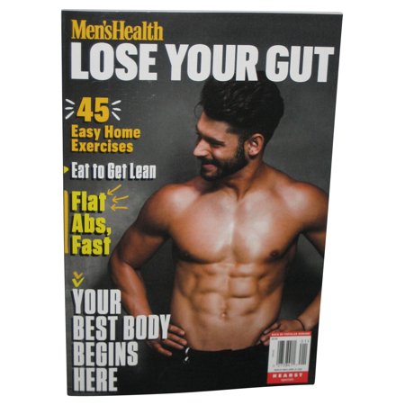 Men's Health Lose Your Guy (2025) Magazine Book - (Easy Home Exercises Flat Abs)