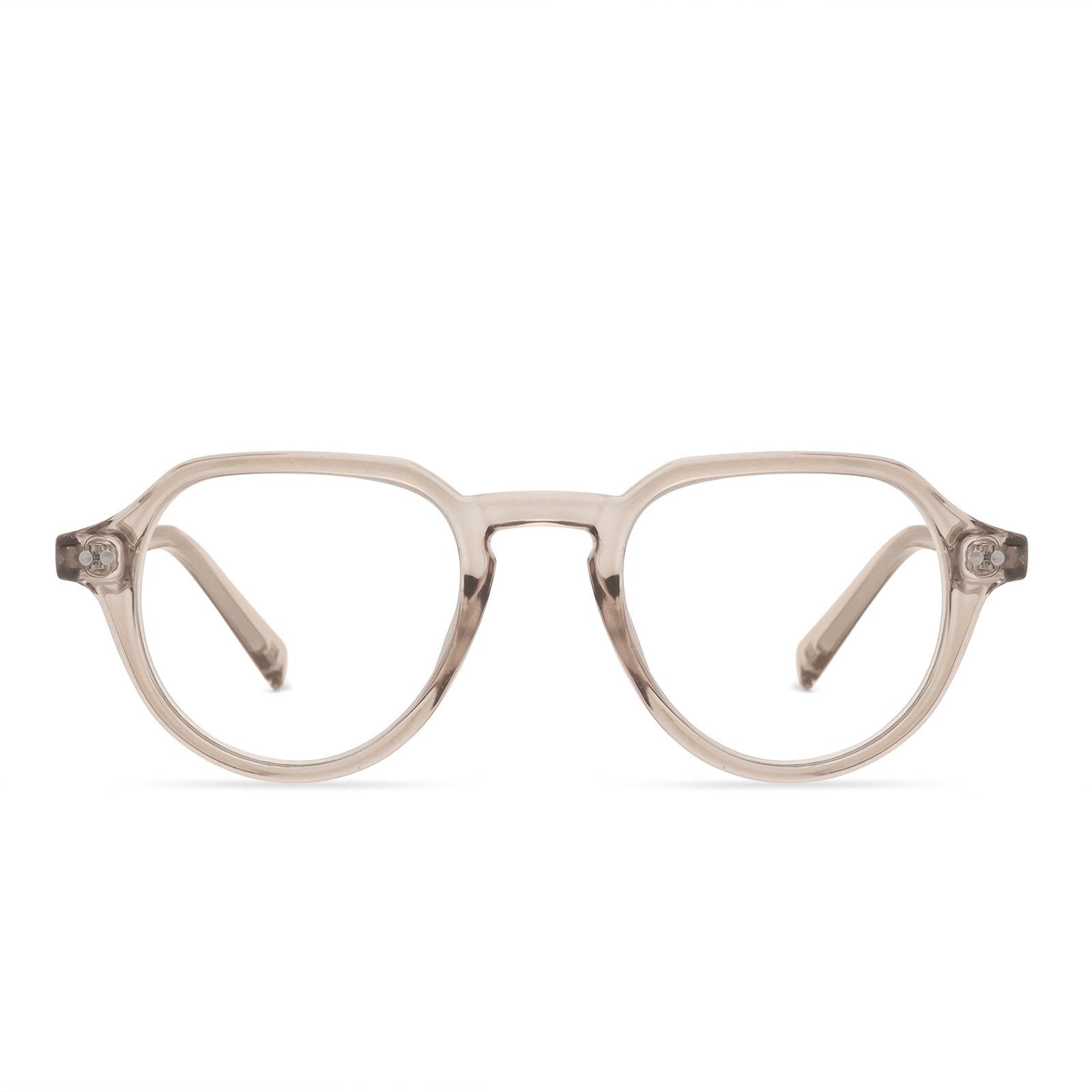 Men's Health Prosperity Blue Light Blocking Glasses for Computer UV and Gaming Protection by DIFF Eyewear Vintage Crystal