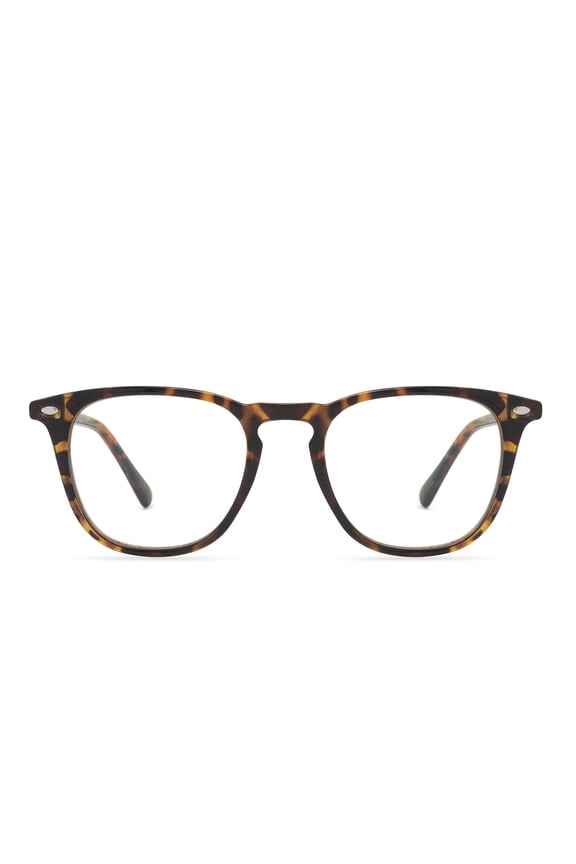 Tranquility Blue Light Blocking Glasses for Computer UV and Gaming Protection by DIFF Eyewear Tortoise