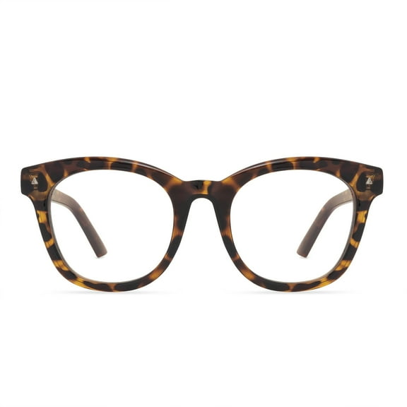 Men's Health Vitality Blue Light Blocking Glasses for Computer UV and Gaming Protection by DIFF Eyewear Tortoise