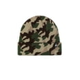 thumbnail image 1 of Men's Heat Holders Heatweaver Lined Camo Roll up Hat Color: Green Size: N/A, 1 of 2
